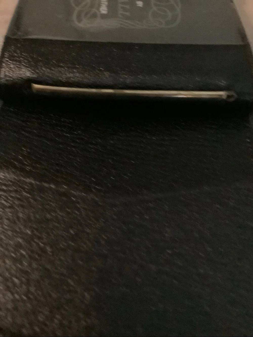 Goldwall Vintage Leather Black Men's Card Holder Wallet